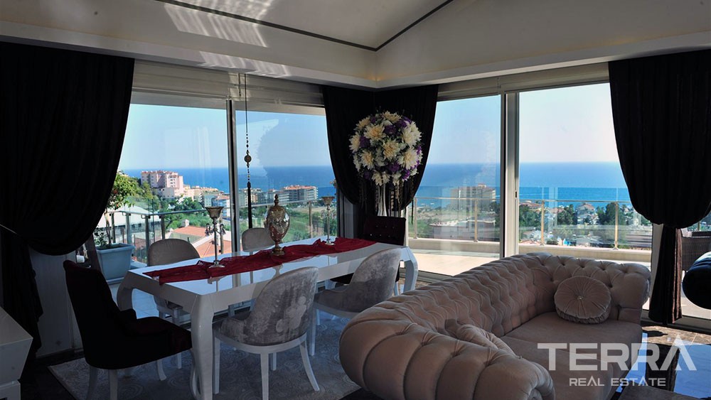 Luxury Sea View Apartments with Private Beach for Sale in Alanya - 5883