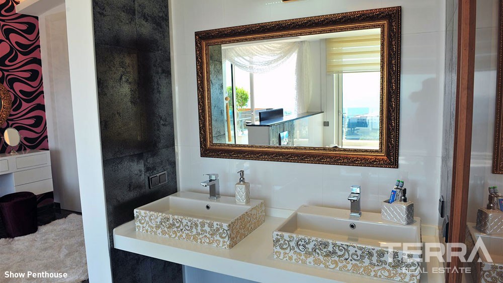 Luxury Sea View Apartments with Private Beach for Sale in Alanya - 5884