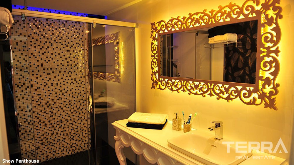 Luxury Sea View Apartments with Private Beach for Sale in Alanya - 5888