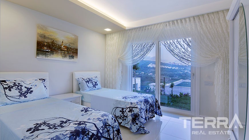 Villen zu verkaufen in der Granada Residence in Alanya, Kargicak - 5962