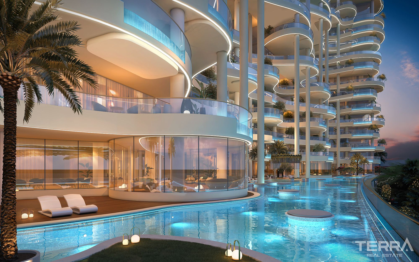 Eksklusive leiligheter med private basseng til salgs i Al Safa Dubai - 111759