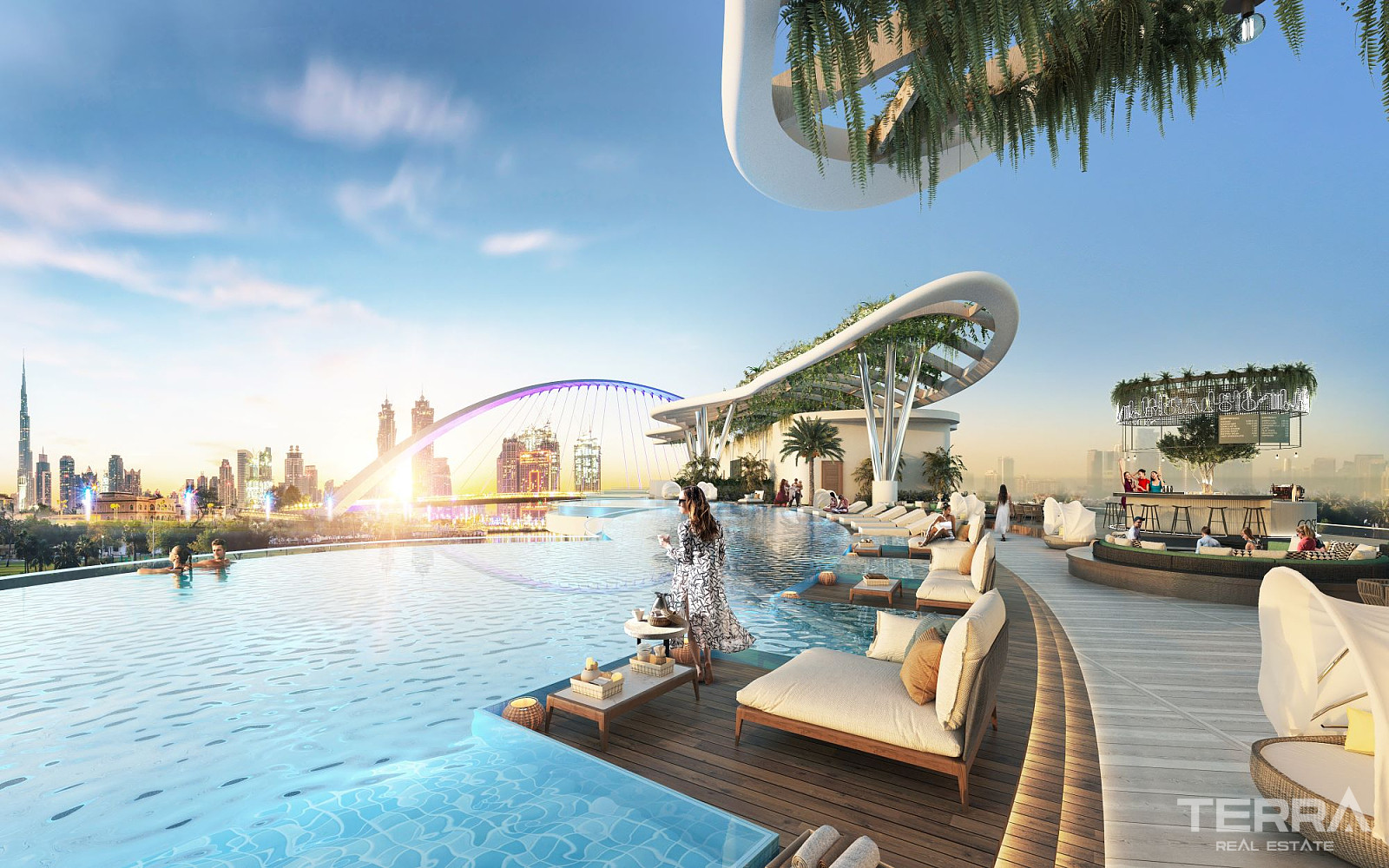 Eksklusive leiligheter med private basseng til salgs i Al Safa Dubai - 111762