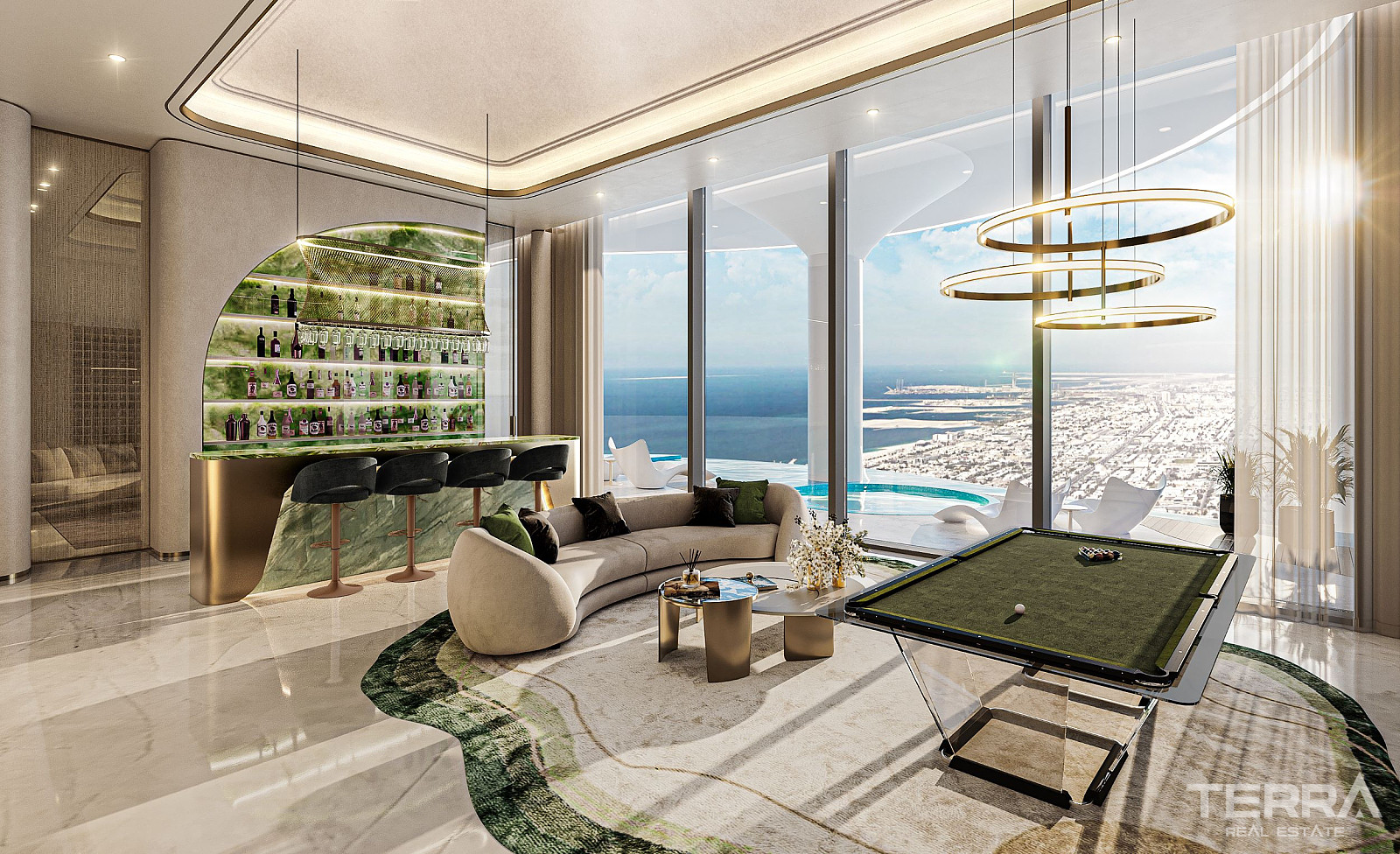 Eksklusive leiligheter med private basseng til salgs i Al Safa Dubai - 111768