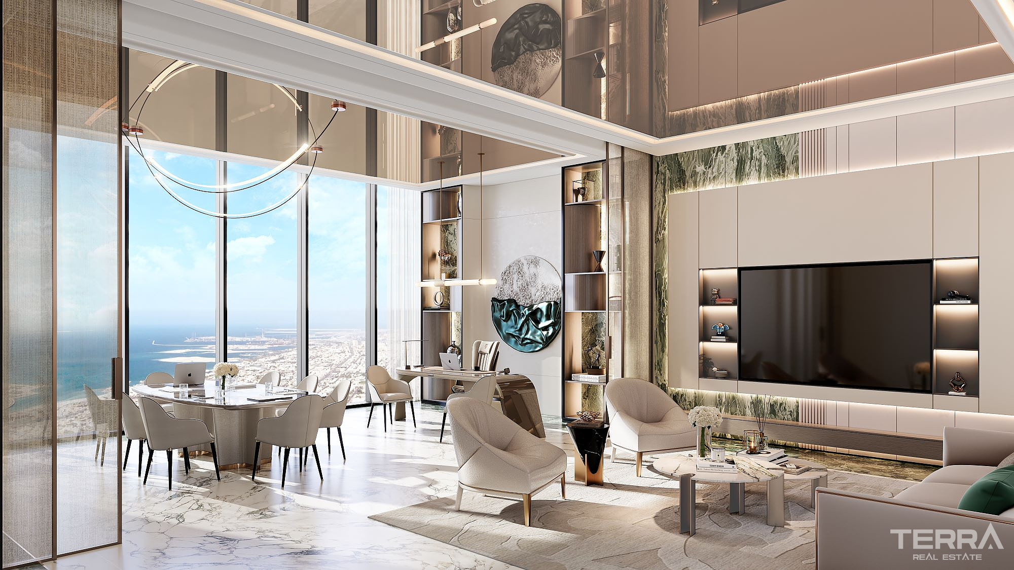 Eksklusive leiligheter med private basseng til salgs i Al Safa Dubai - 111781
