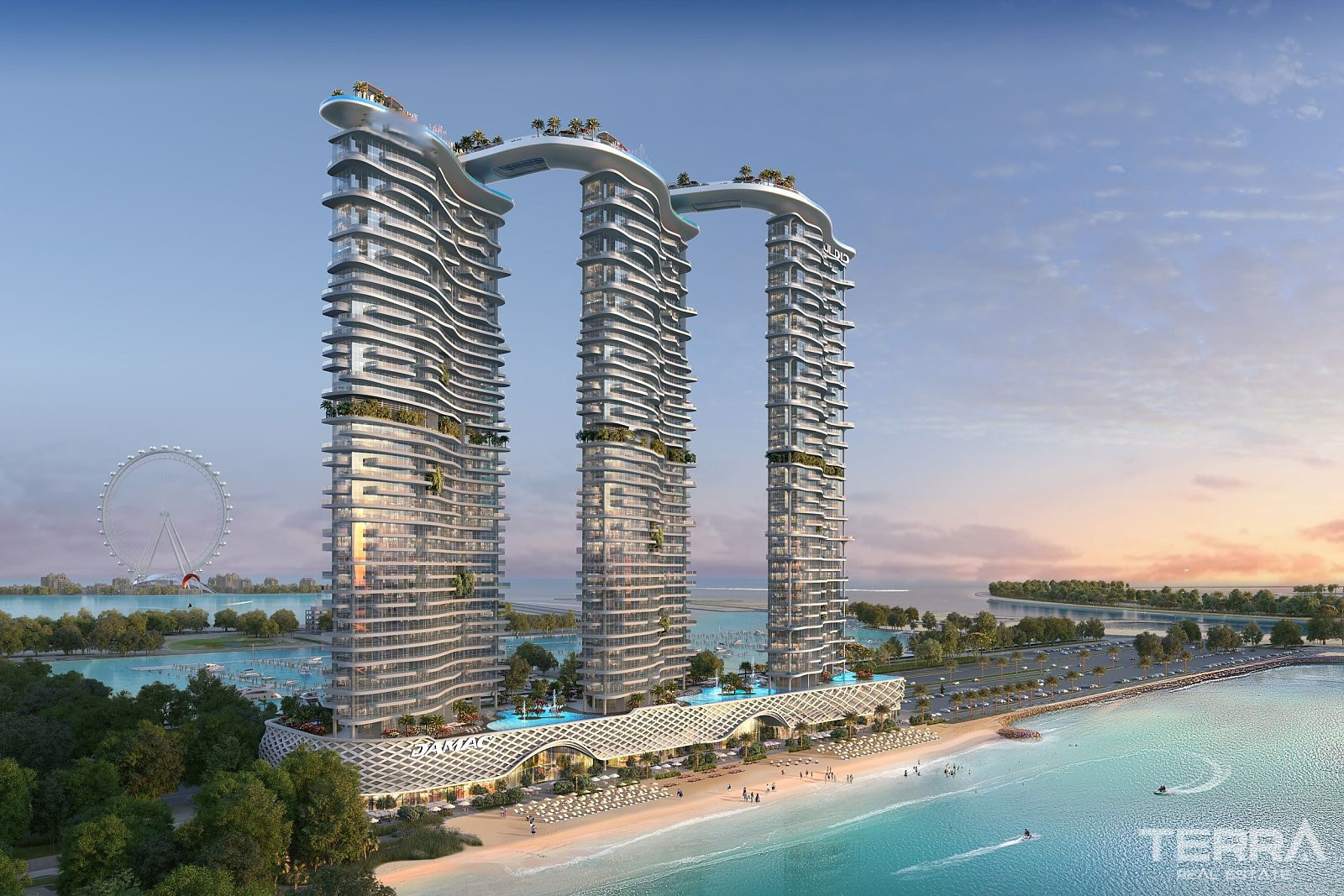 Seafront Apartments for Sale in Dubai Harbour, UAE
