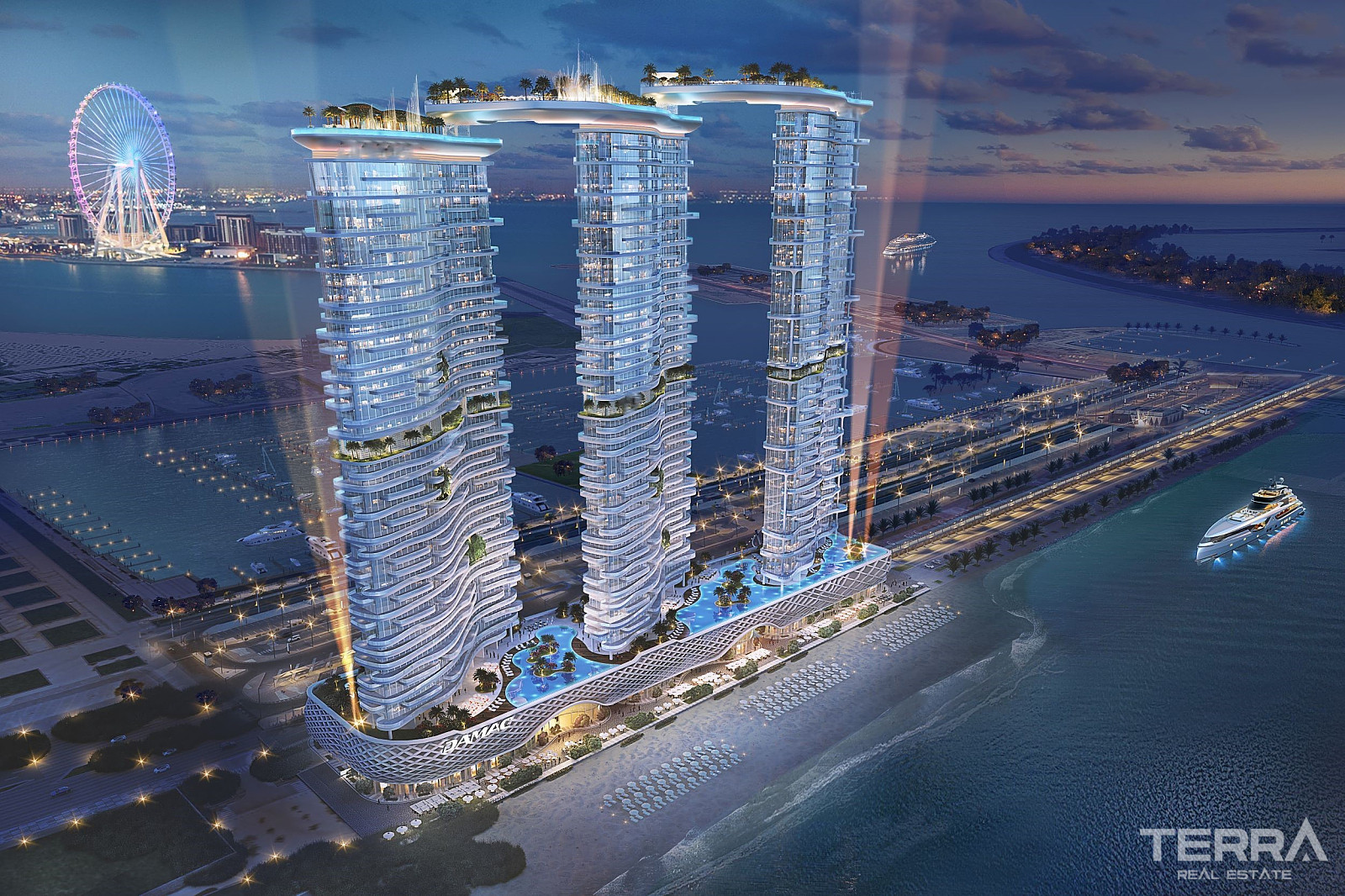 Seafront Apartments for Sale in Dubai Harbour, UAE - 111793