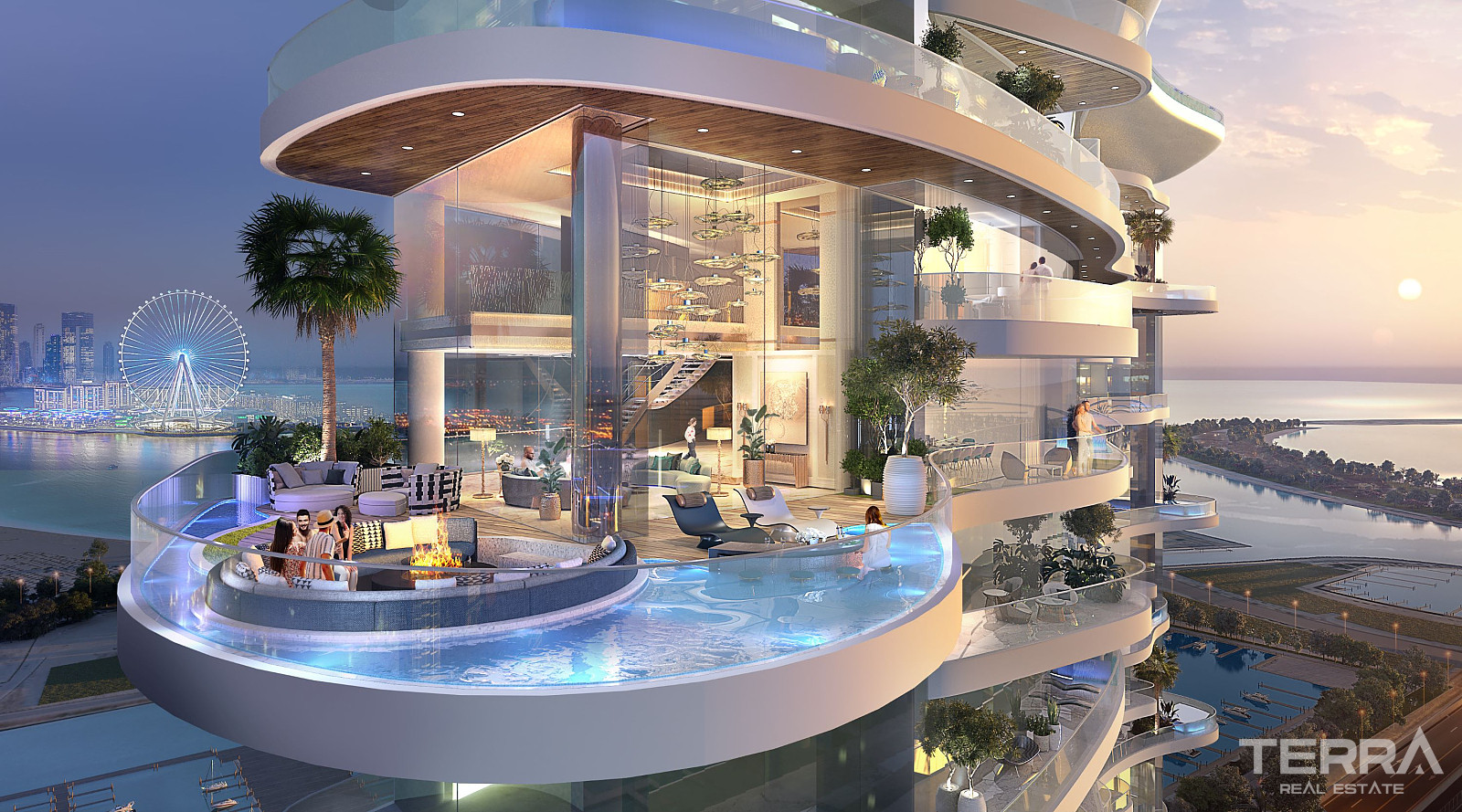 Seafront Apartments for Sale in Dubai Harbour, UAE - 111794