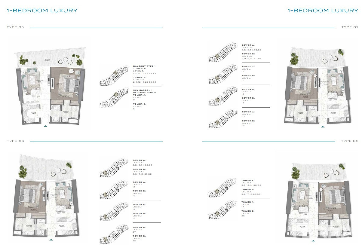 Seafront Apartments for Sale in Dubai Harbour, UAE - 111820