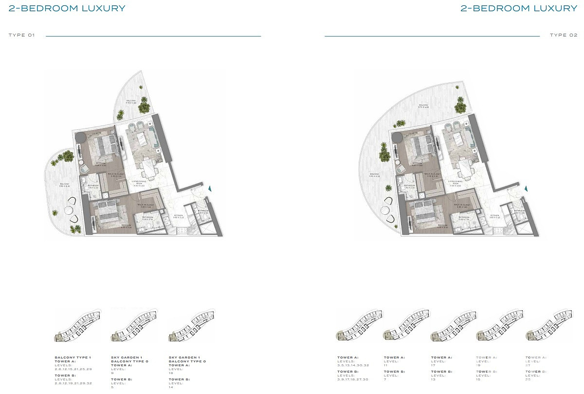 Seafront Apartments for Sale in Dubai Harbour, UAE - 111821
