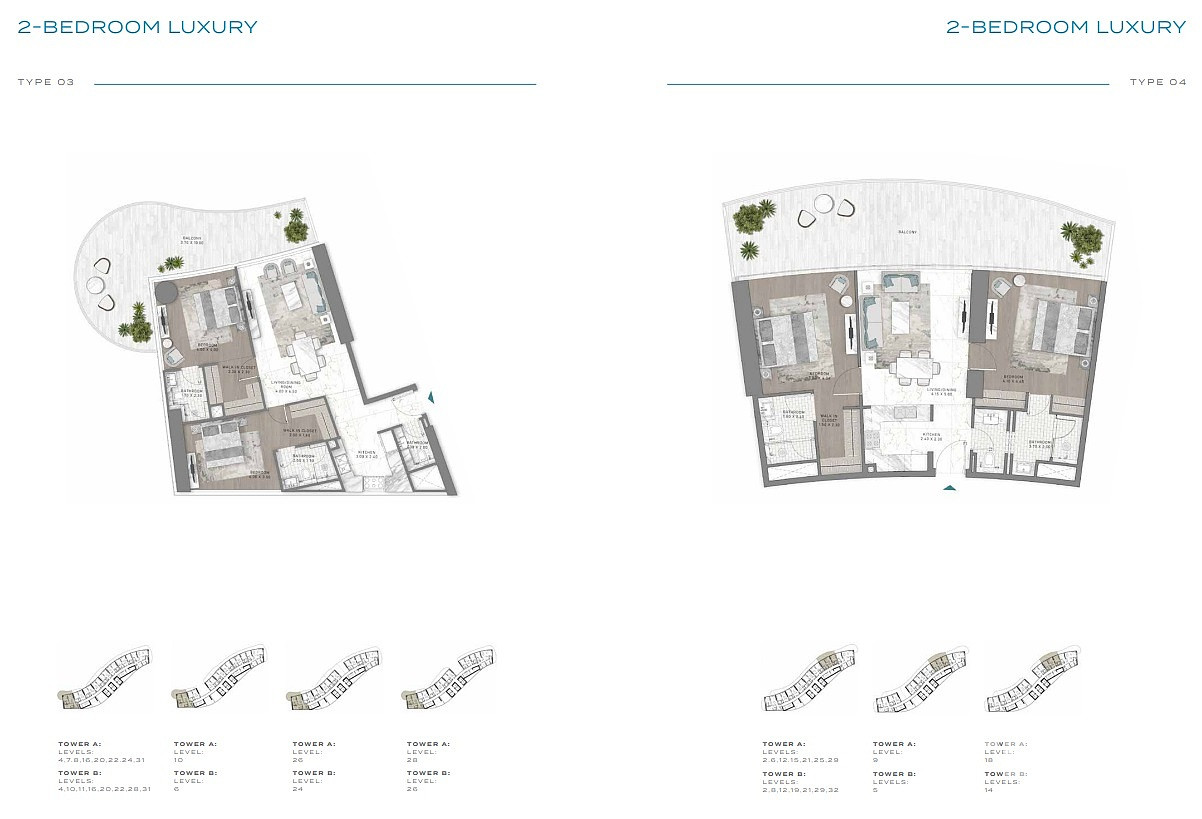 Seafront Apartments for Sale in Dubai Harbour, UAE - 111822
