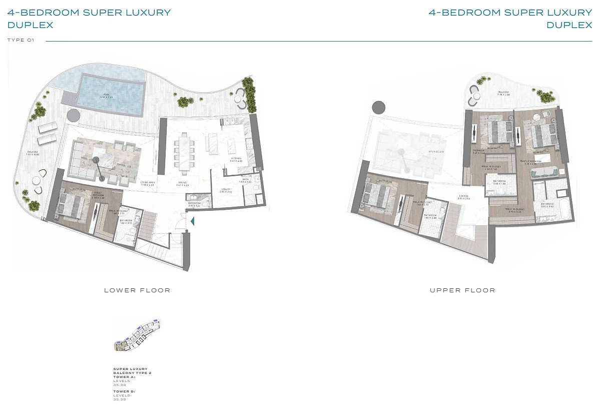 Seafront Apartments for Sale in Dubai Harbour, UAE - 111823
