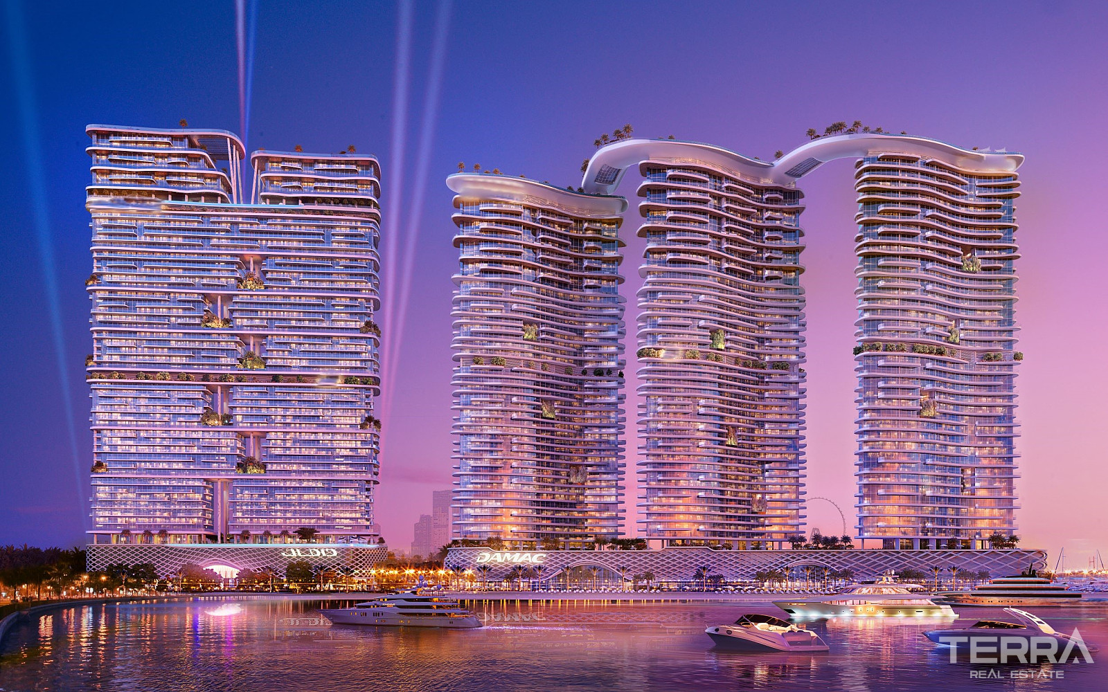 Leiligheter ved vannet i Dubai Harbour, De forente arabiske emirater - 111825