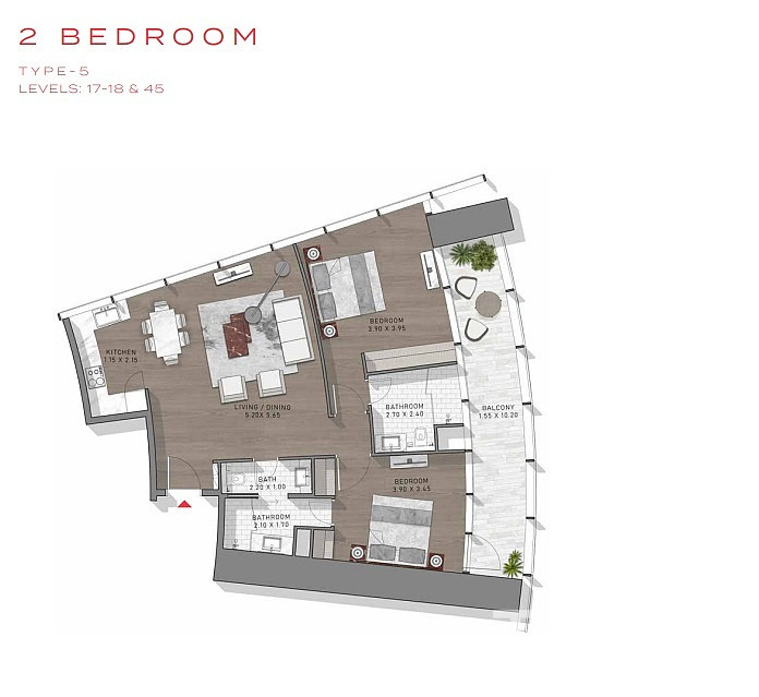 Luxury Apartments for Sale in Business Bay, Dubai, UAE - 112040