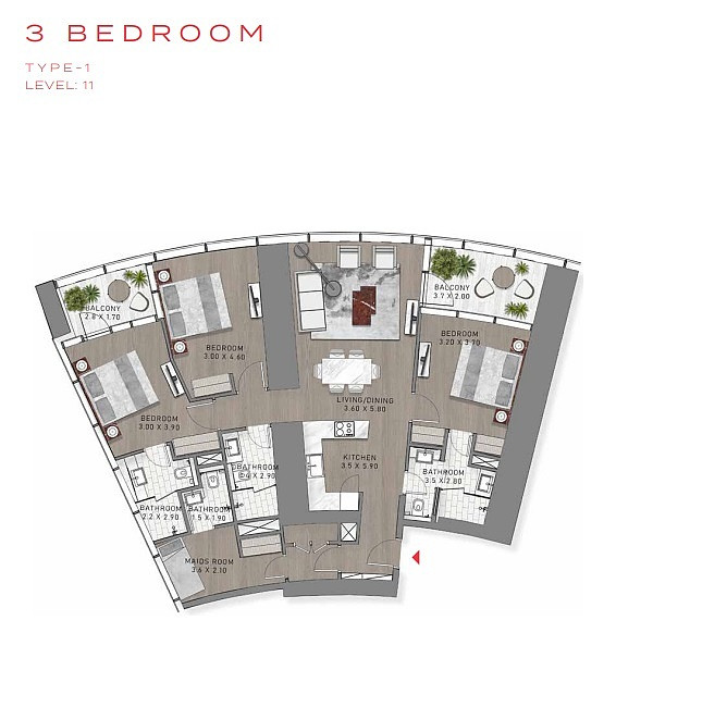Luxury Apartments for Sale in Business Bay, Dubai, UAE - 112041