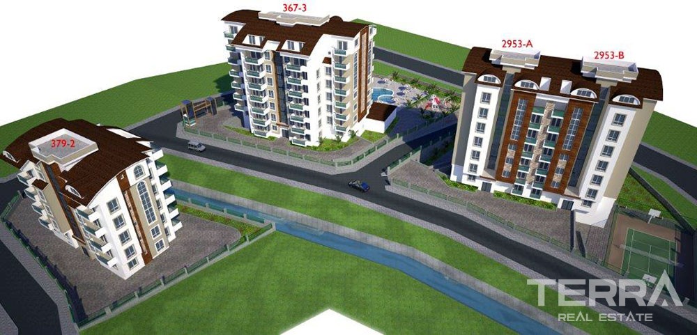 Apartments in Alanya Avsallar at affordable prices - 5995