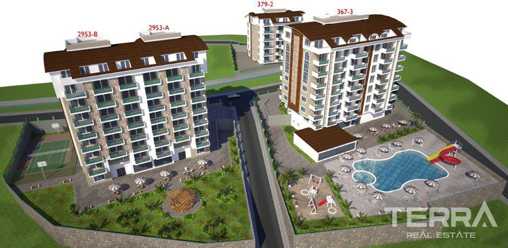 Apartments in Alanya Avsallar at affordable prices - 5996