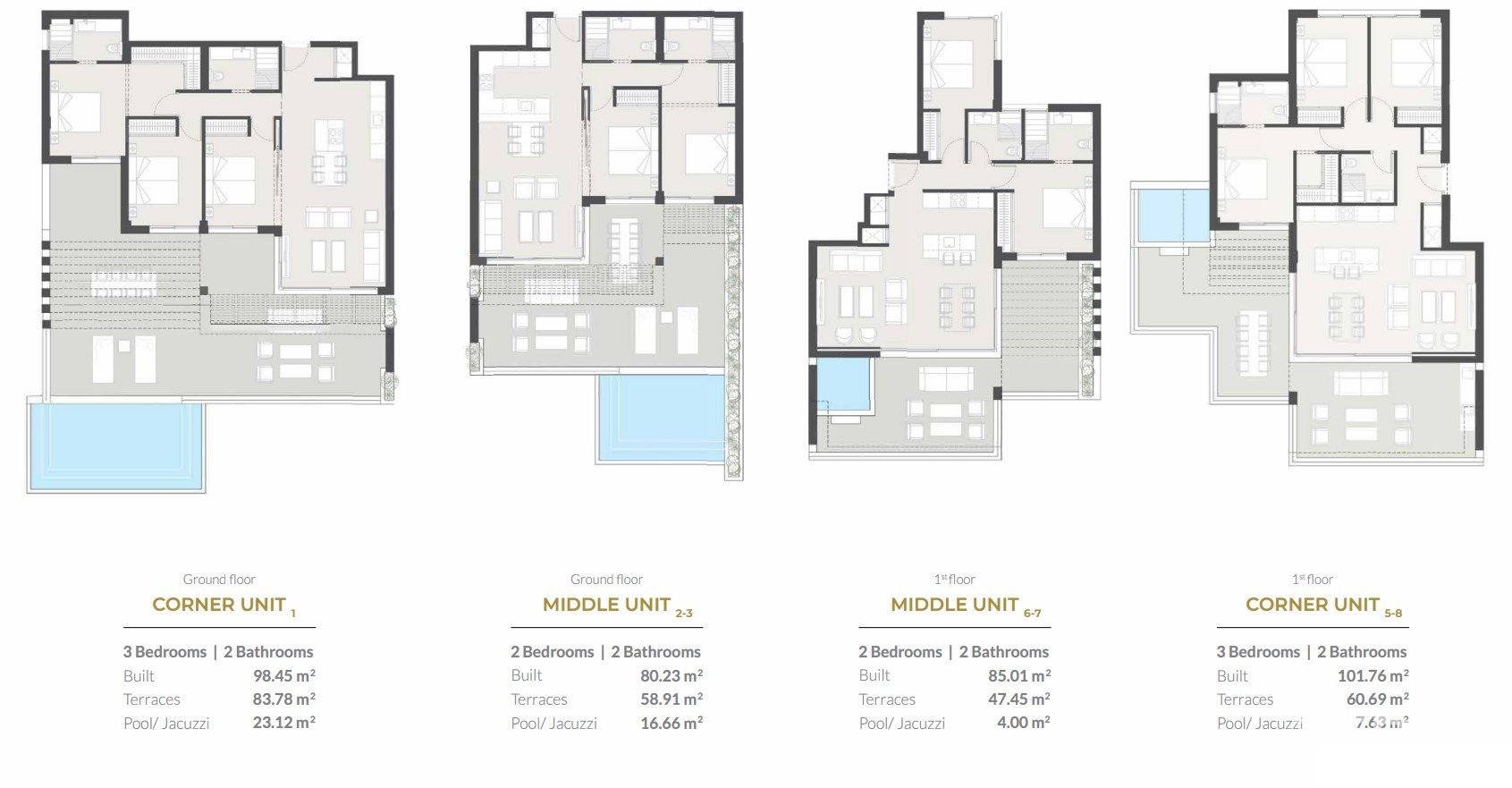 Apartments for Sale Near the Golf Club in La Cala de Mijas, Malaga - 112214