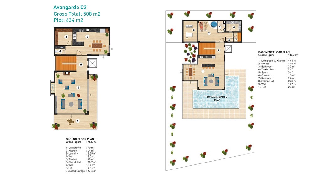 Luxury villas in Alanya Admiral Premium Residence - 6041
