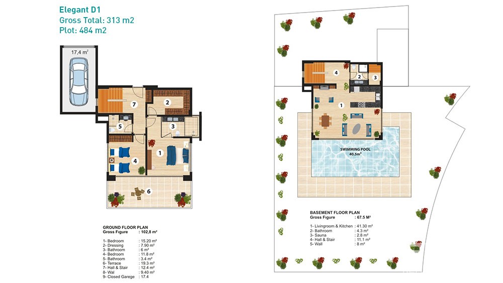 Luxury villas in Alanya Admiral Premium Residence - 6045