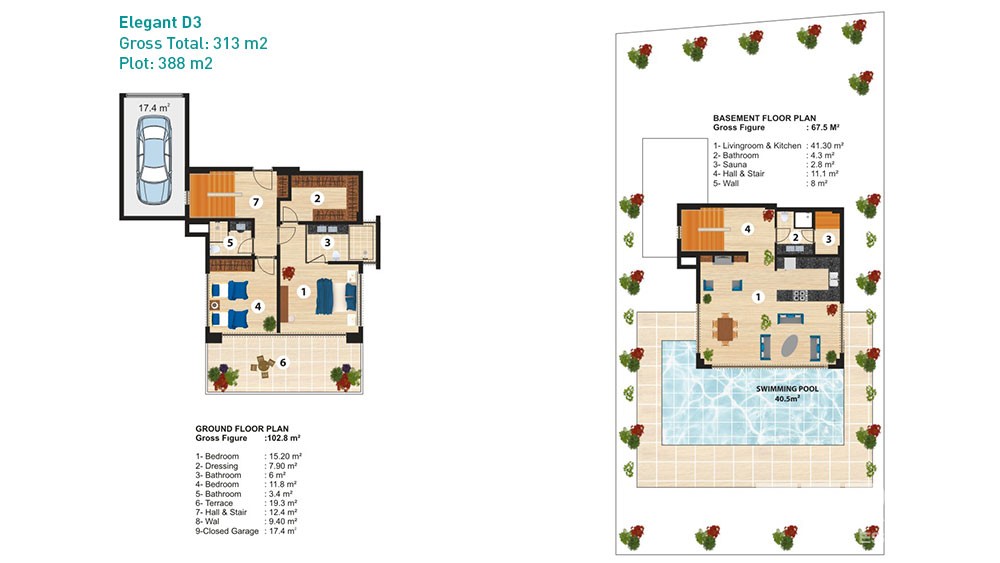 Luxury villas in Alanya Admiral Premium Residence - 6049