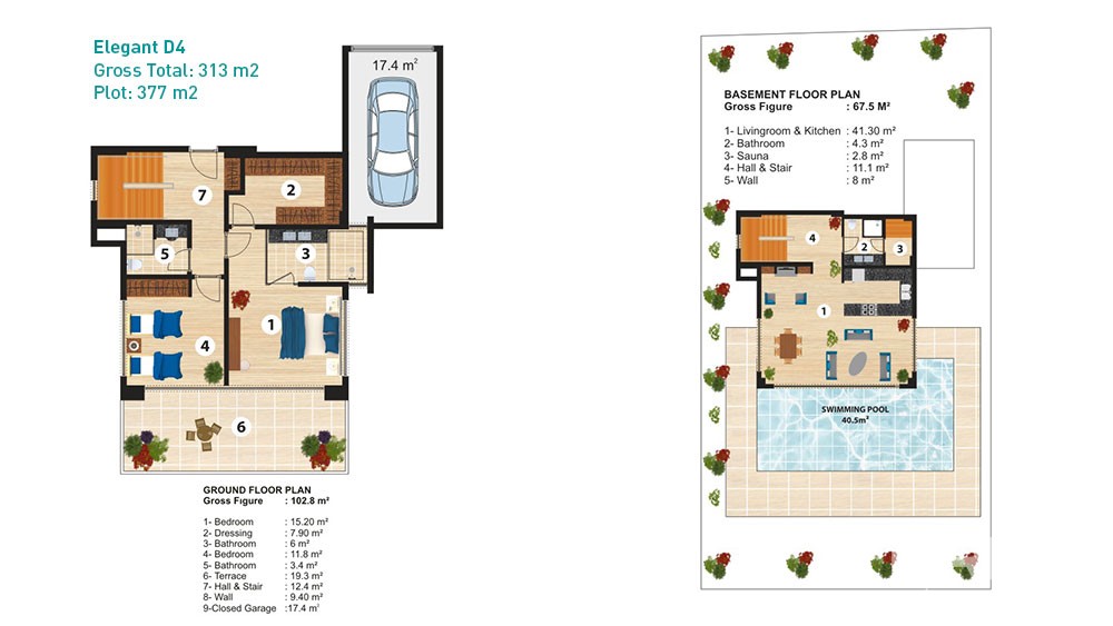 Luxury villas in Alanya Admiral Premium Residence - 6050