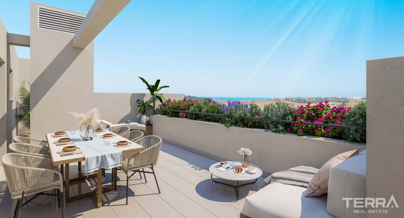 Sea View Apartments Near the Golf Course in Malaga, Estepona, Spain - 112571