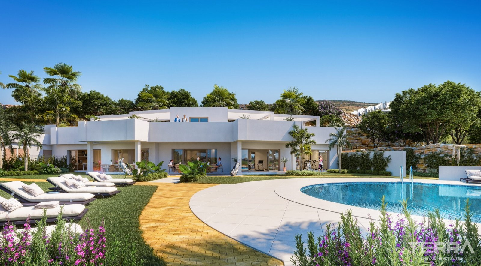 Sea View Apartments Near the Golf Course in Malaga, Estepona, Spain - 112572