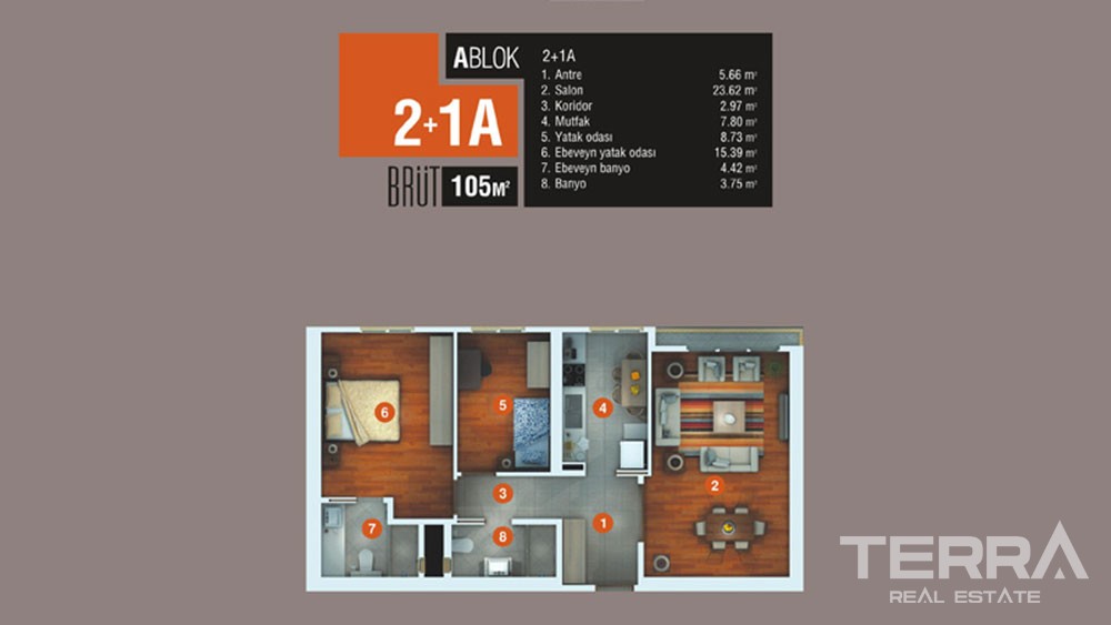 Istanbul Apartments for Sale in Esenyurt Istanbul - 6102