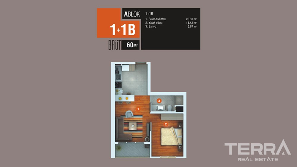 Istanbul Apartments for Sale in Esenyurt Istanbul - 6104