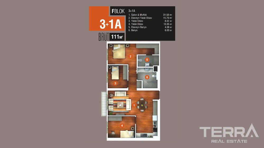 Istanbul Apartments for Sale in Esenyurt Istanbul - 6119