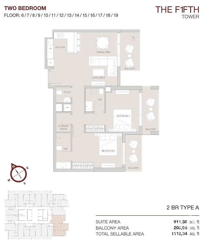 Квартиры в Jumeirah Village Circle, Дубай, ОАЭ - 113082