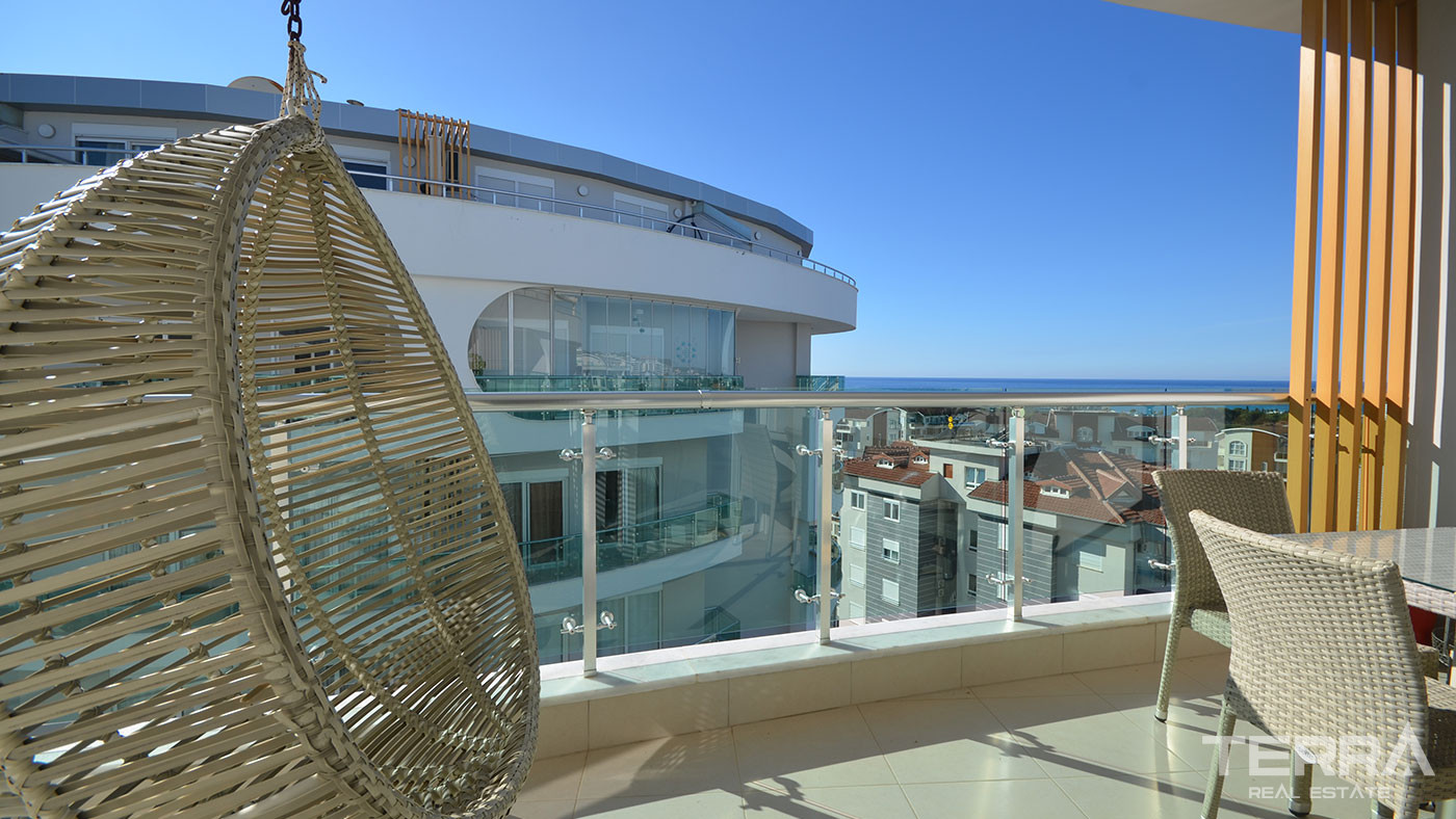 Appartement vue mer à vendre à Emerald Towers, Avsallar, Turquie