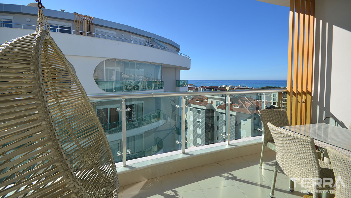Appartement vue mer à vendre à Emerald Towers, Avsallar, Turquie - 113153