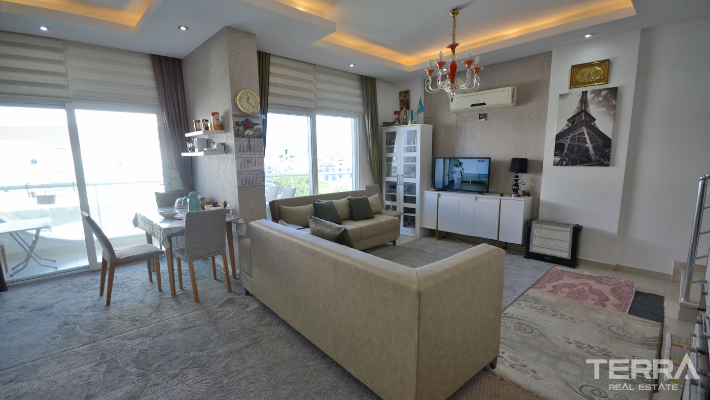 Квартира с мебелью в Emerald Towers, Авсаллар, Алания - 113200