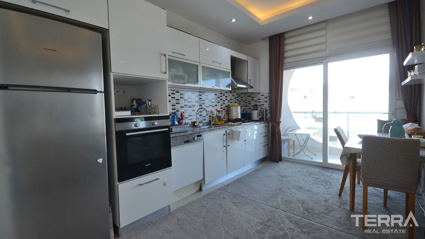 Квартира с мебелью в Emerald Towers, Авсаллар, Алания - 113201