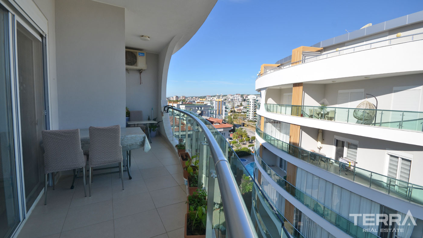 Квартира с мебелью в Emerald Towers, Авсаллар, Алания - 113203