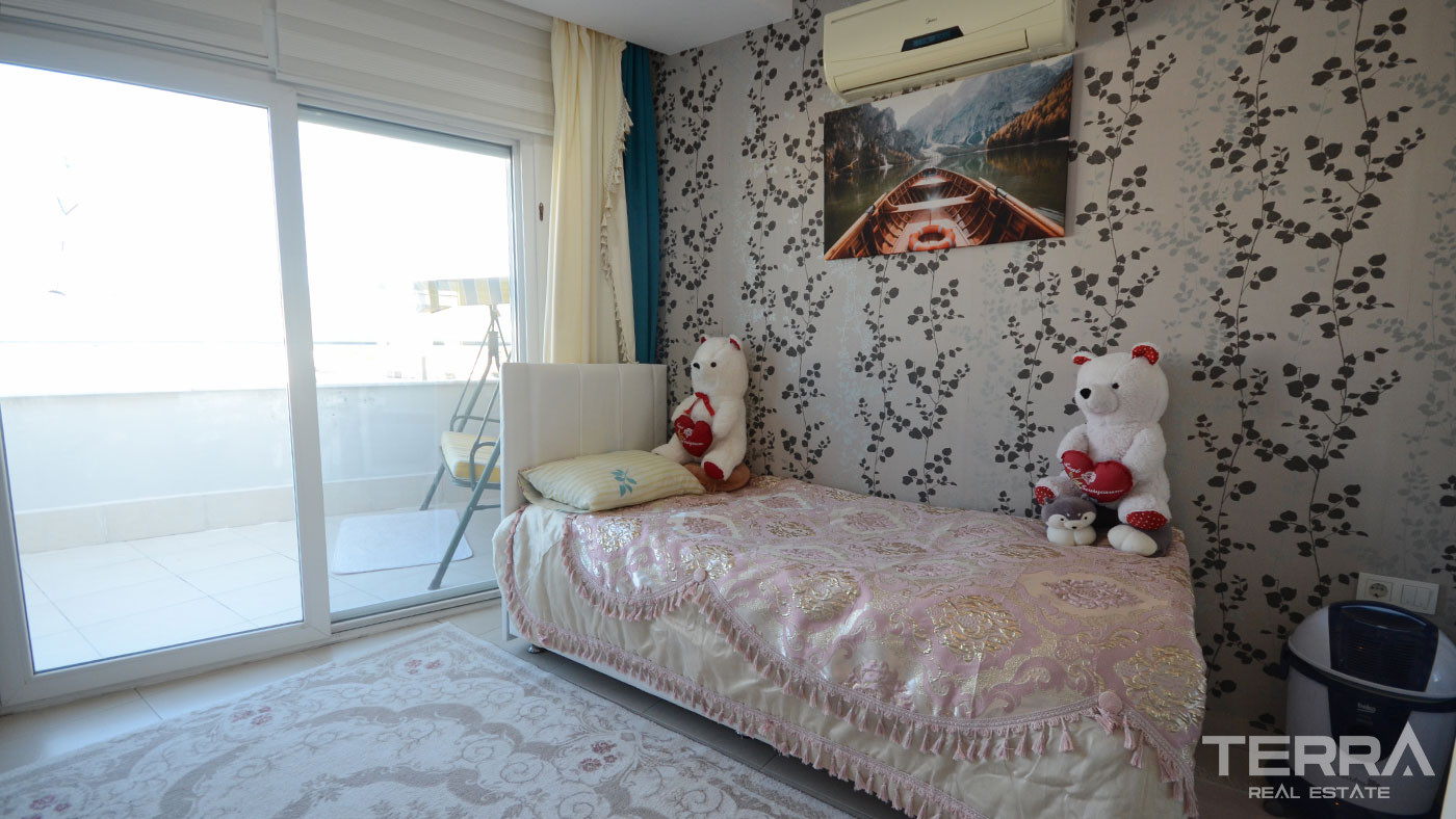Квартира с мебелью в Emerald Towers, Авсаллар, Алания - 113206