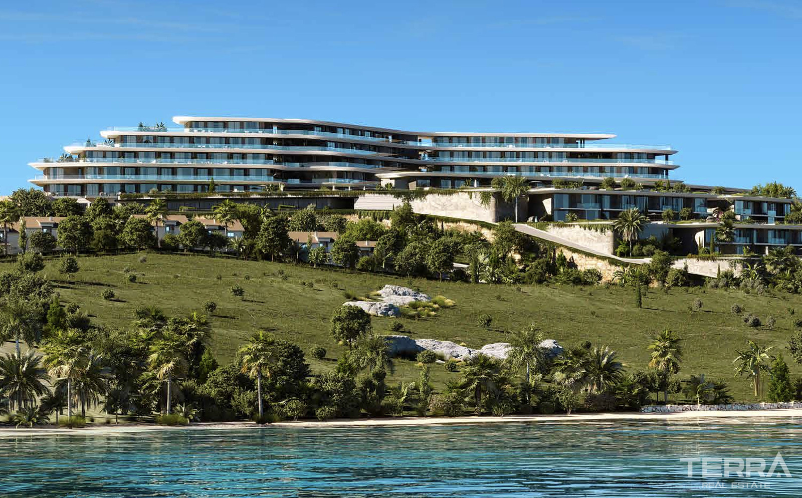 Havsnära lägenheter till salu i Çeşme, İzmir, Turkiet - 113535