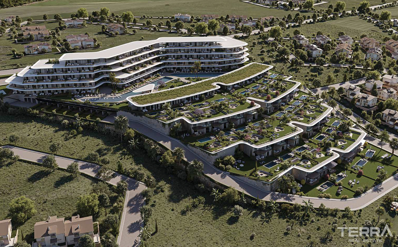 Havsnära lägenheter till salu i Çeşme, İzmir, Turkiet - 113536