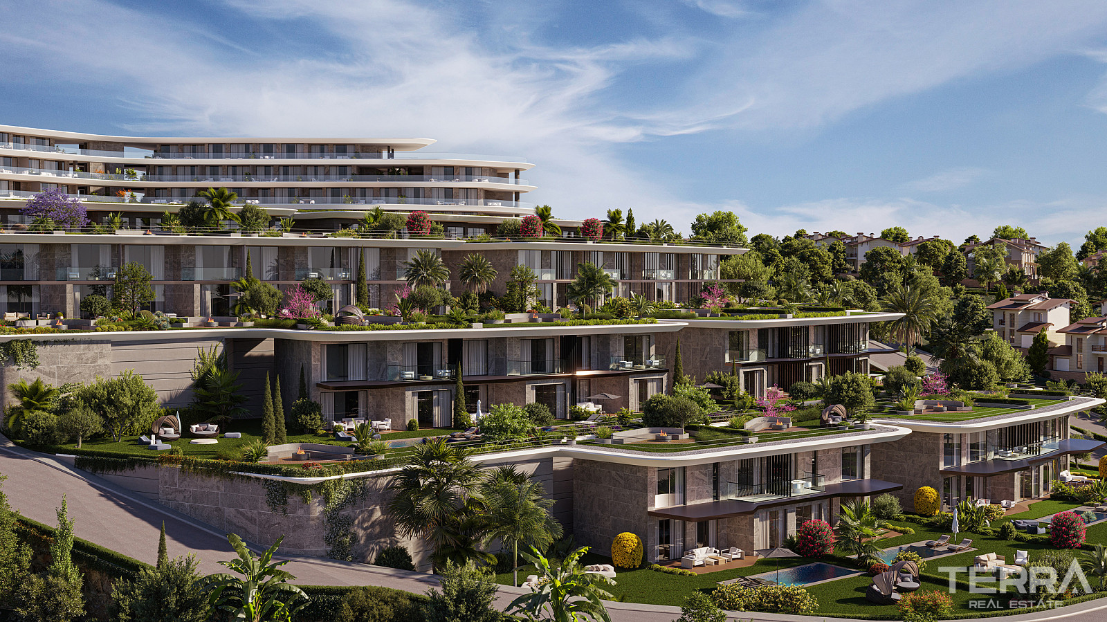 Havsnära lägenheter till salu i Çeşme, İzmir, Turkiet - 113538