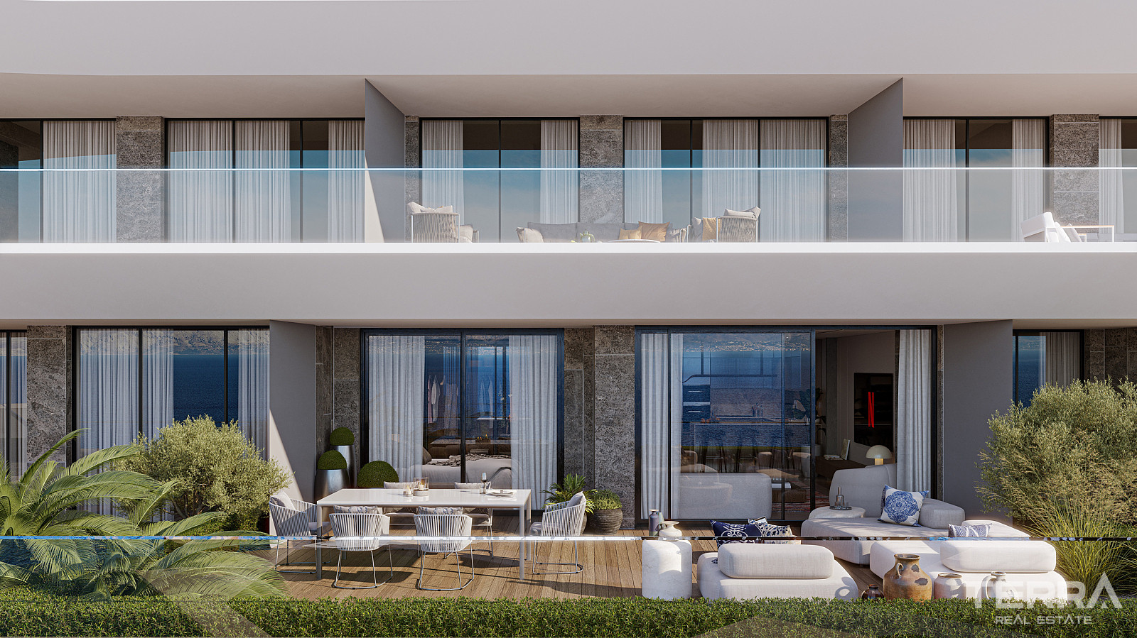 Havsnära lägenheter till salu i Çeşme, İzmir, Turkiet - 113541