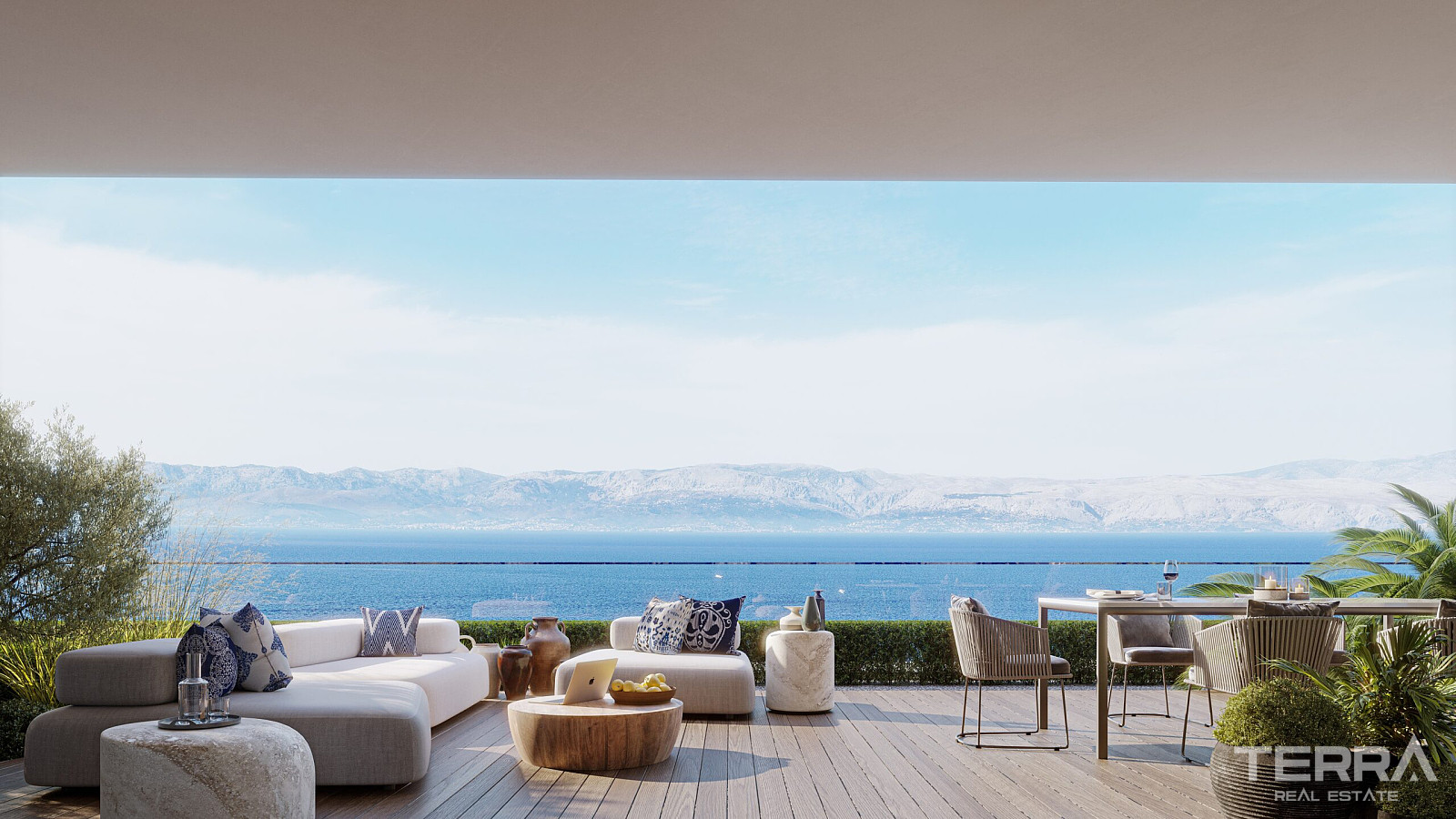 Havsnära lägenheter till salu i Çeşme, İzmir, Turkiet - 113543