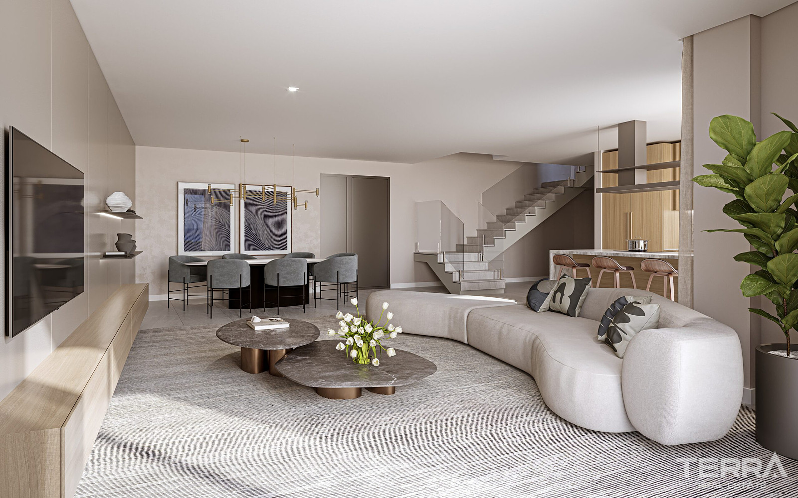 Havsnära lägenheter till salu i Çeşme, İzmir, Turkiet - 113544