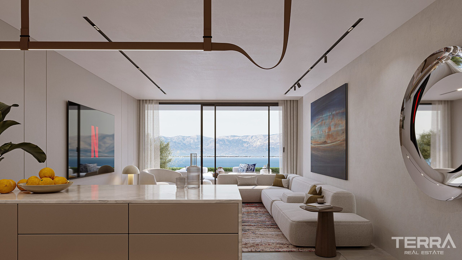 Havsnära lägenheter till salu i Çeşme, İzmir, Turkiet - 113547