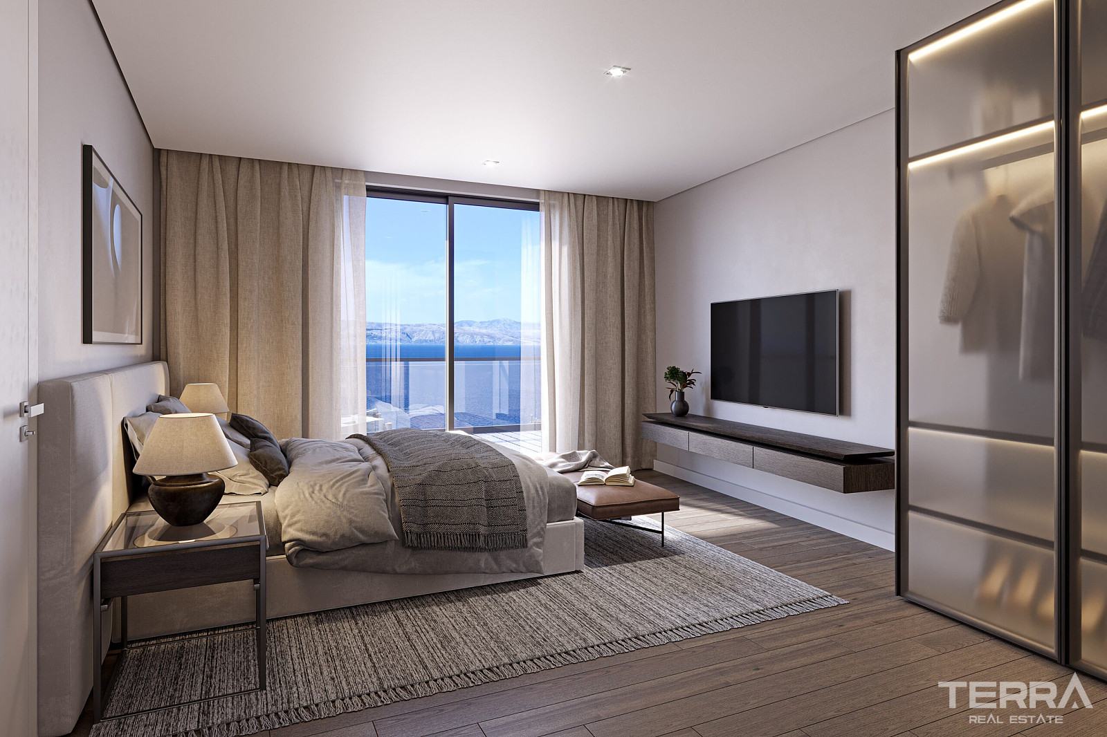 Havsnära lägenheter till salu i Çeşme, İzmir, Turkiet - 113549