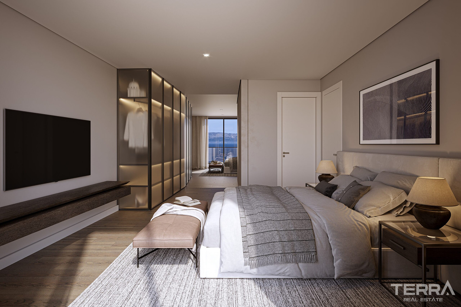 Havsnära lägenheter till salu i Çeşme, İzmir, Turkiet - 113550
