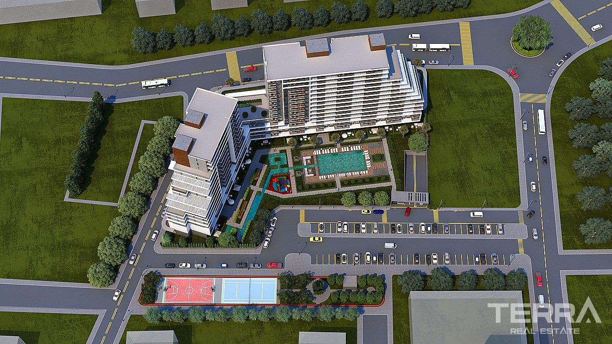 Leiligheter til salgs i Bornova, İzmir i Tyrkia - 113582