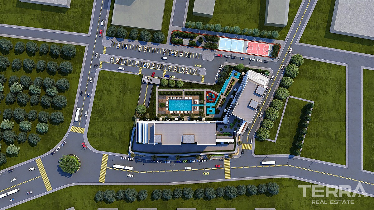 Leiligheter til salgs i Bornova, İzmir i Tyrkia - 113584