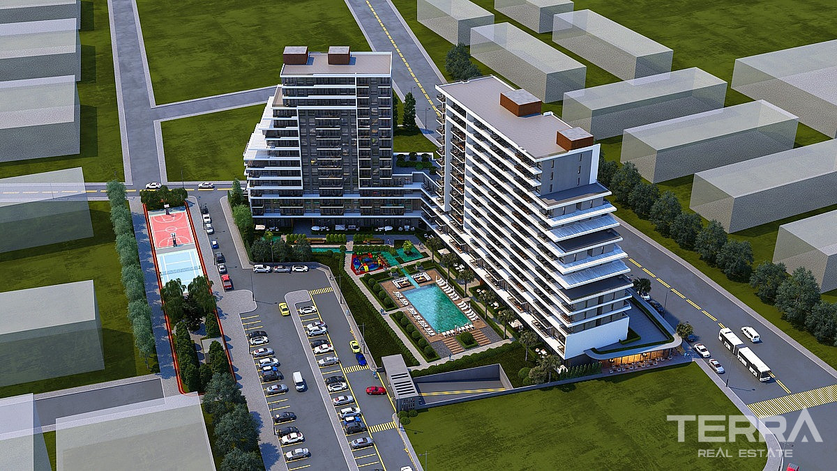 Leiligheter til salgs i Bornova, İzmir i Tyrkia - 113585