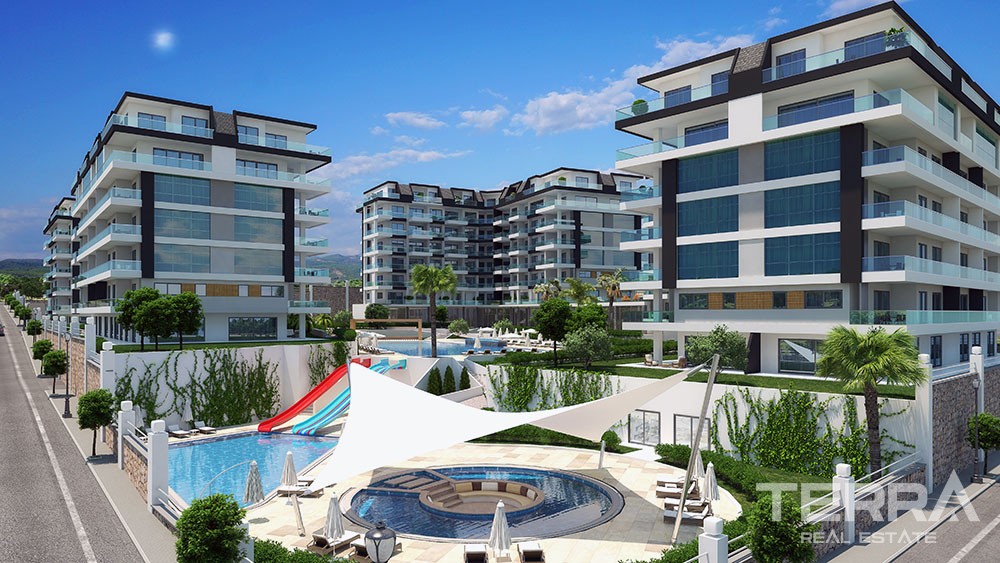 Luxury sea view apartments in Alanya, Kargicak - 6202